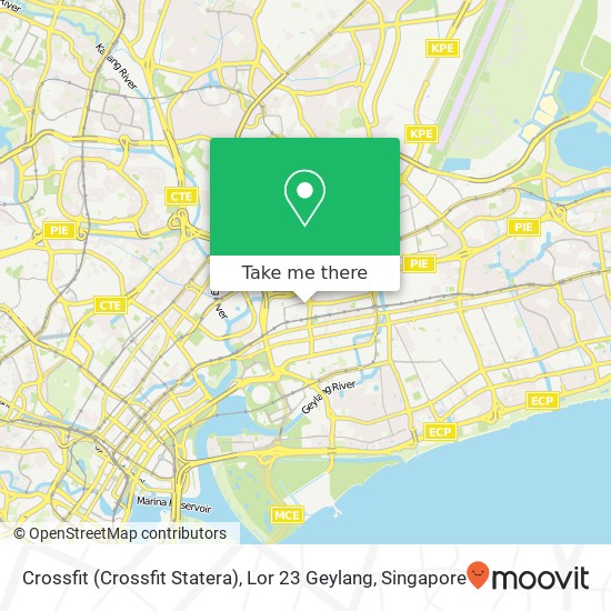 Crossfit (Crossfit Statera), Lor 23 Geylang map