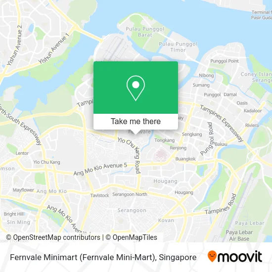 Fernvale Minimart (Fernvale Mini-Mart) map