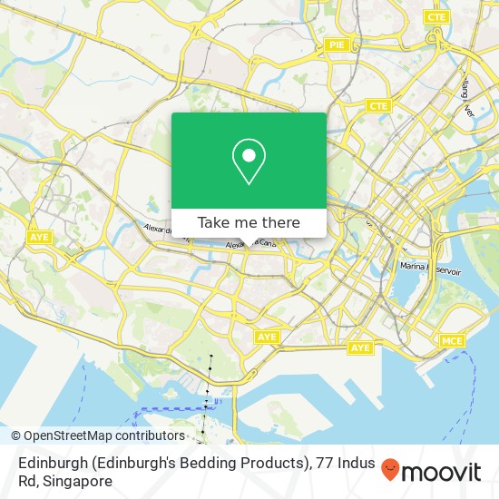 Edinburgh (Edinburgh's Bedding Products), 77 Indus Rd地图