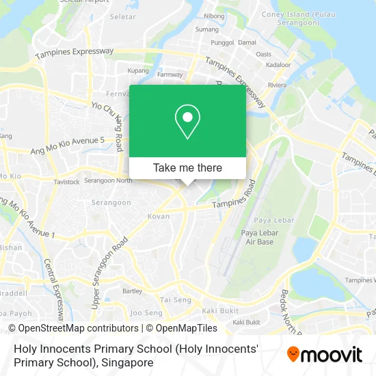 Holy Innocents Primary School map