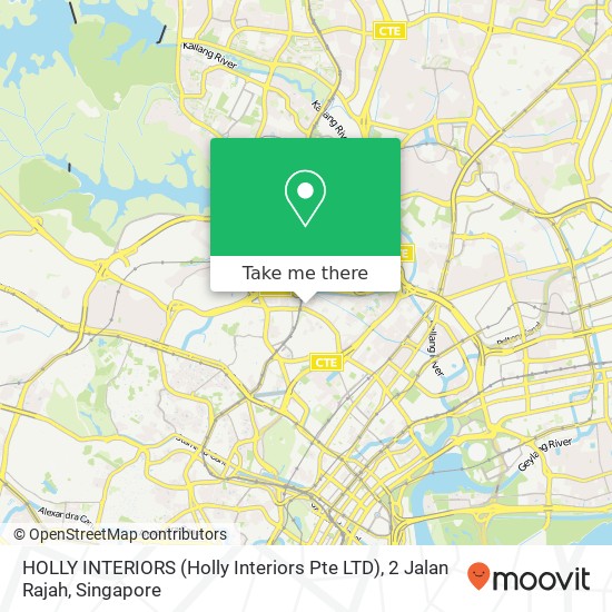 HOLLY INTERIORS (Holly Interiors Pte LTD), 2 Jalan Rajah map