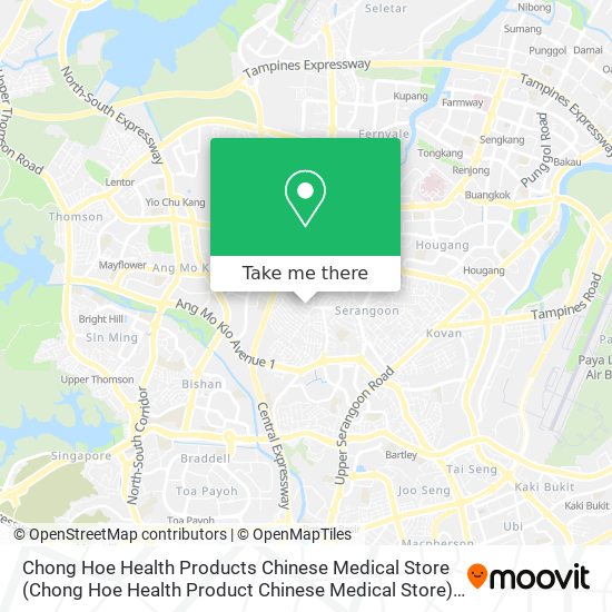 Chong Hoe Health Products Chinese Medical Store map