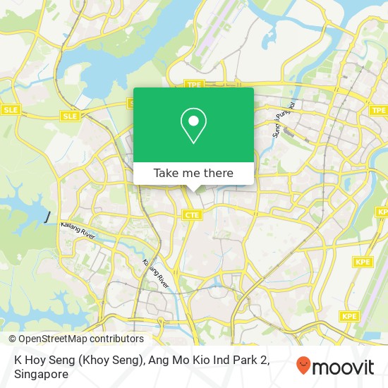 K Hoy Seng (Khoy Seng), Ang Mo Kio Ind Park 2 map