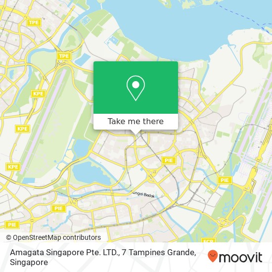 Amagata Singapore Pte. LTD., 7 Tampines Grande map