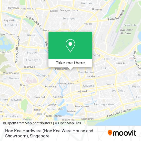 Hoe Kee Hardware (Hoe Kee Ware House and Showroom) map