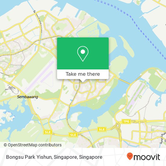 Bongsu Park Yishun, Singapore地图