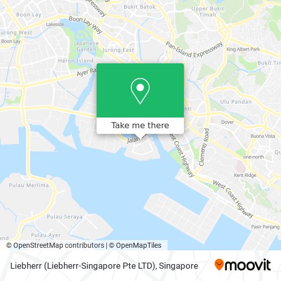 Liebherr (Liebherr-Singapore Pte LTD) map