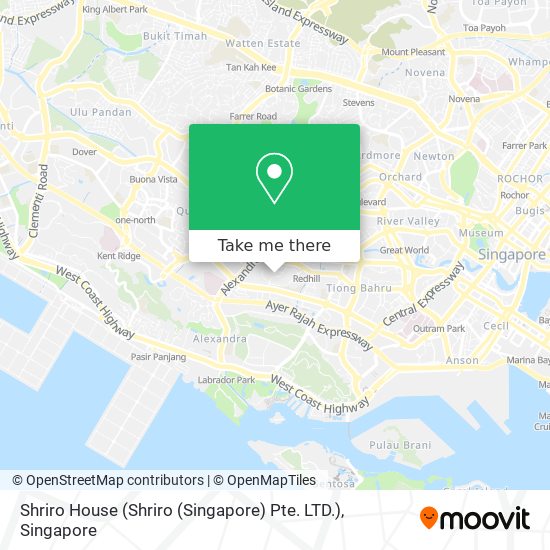 Shriro House (Shriro (Singapore) Pte. LTD.) map