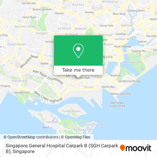 Singapore General Hospital Carpark B (SGH Carpark B) map