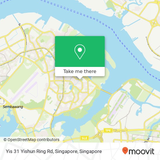 Yis 31 Yishun Ring Rd, Singapore map