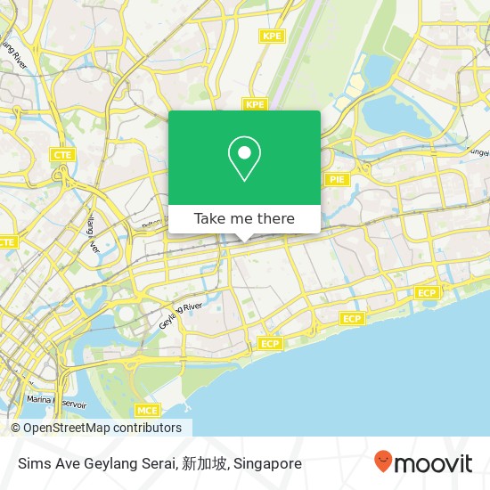 Sims Ave Geylang Serai, 新加坡 map