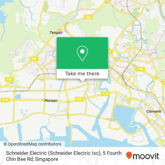 Schneider Electric (Schneider Electric Isc), 5 Fourth Chin Bee Rd map