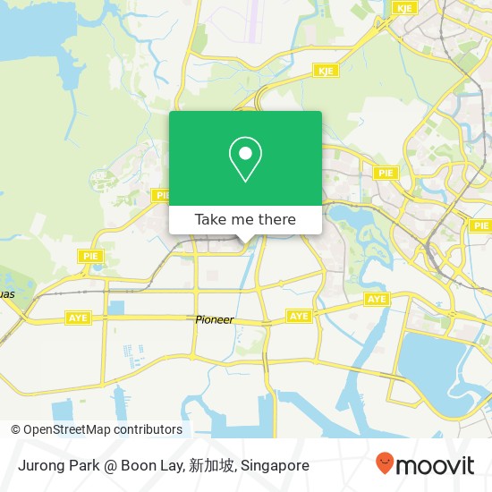 Jurong Park @ Boon Lay, 新加坡 map