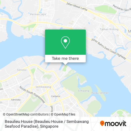 Beaulieu House (Beaulieu House / Sembawang Seafood Paradise) map