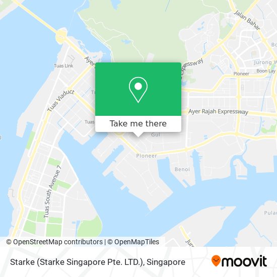 Starke (Starke Singapore Pte. LTD.) map