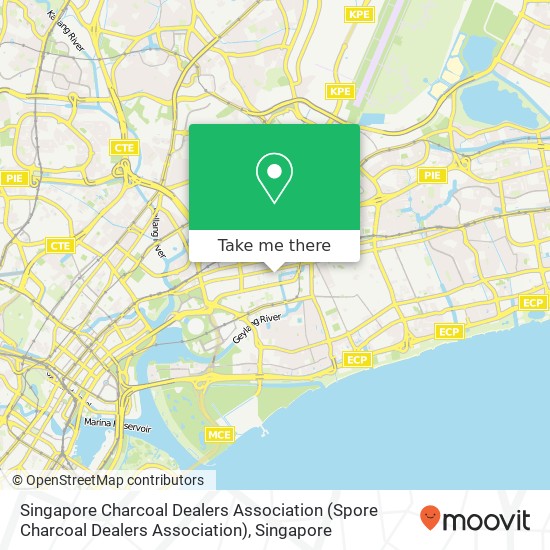 Singapore Charcoal Dealers Association map