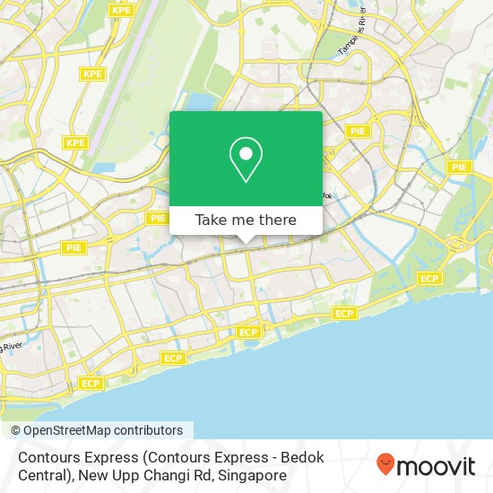 Contours Express (Contours Express - Bedok Central), New Upp Changi Rd地图