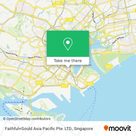 Faithful+Gould Asia Pacific Pte. LTD. map