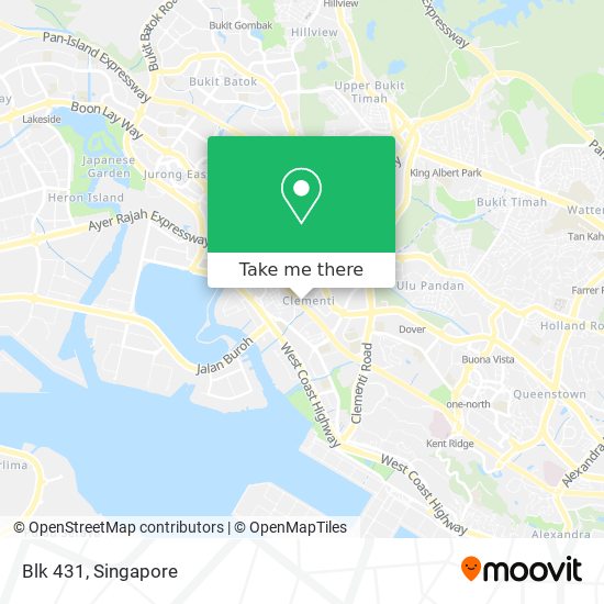 Blk 431 map