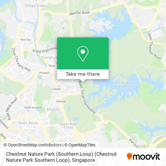 Chestnut Nature Park (Southern Loop) (Chestnut Nature Park Southern Loop)地图