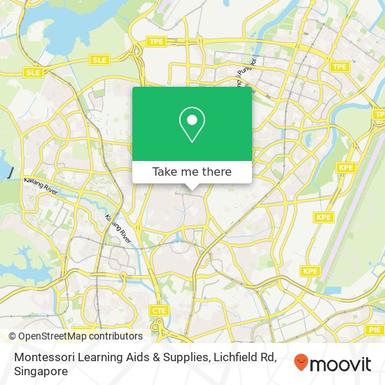 Montessori Learning Aids & Supplies, Lichfield Rd map