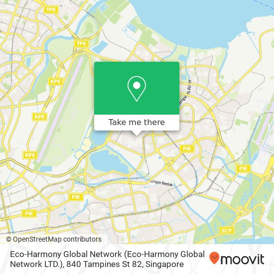 Eco-Harmony Global Network (Eco-Harmony Global Network LTD.), 840 Tampines St 82地图