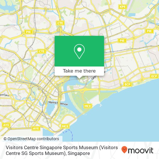 Visitors Centre Singapore Sports Museum地图