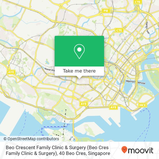 Beo Crescent Family Clinic & Surgery (Beo Cres Family Clinic & Surgery), 40 Beo Cres地图