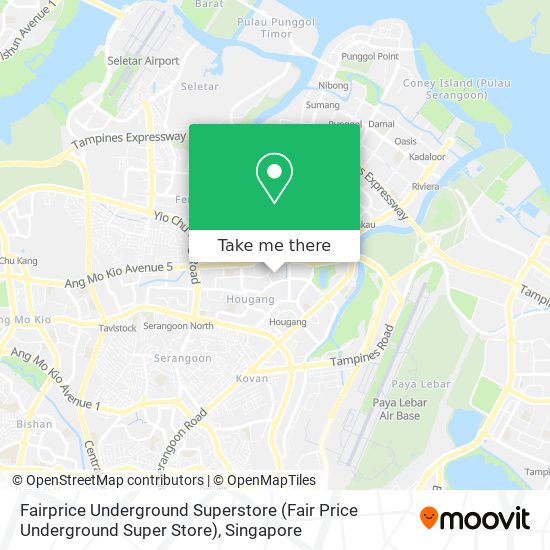 Fairprice Underground Superstore (Fair Price Underground Super Store) map