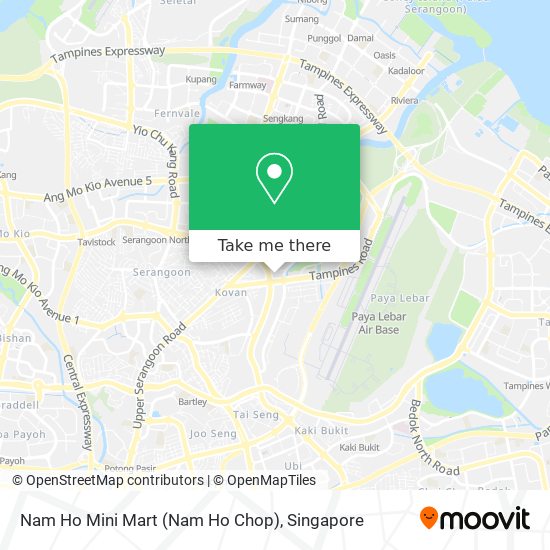 Nam Ho Mini Mart (Nam Ho Chop) map