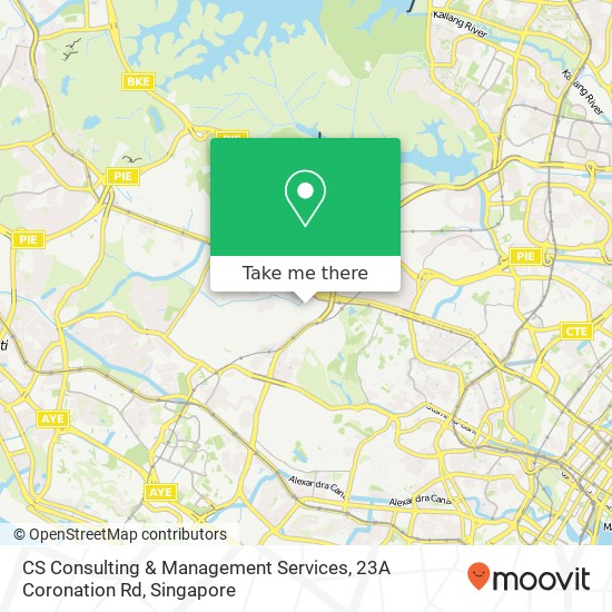 CS Consulting & Management Services, 23A Coronation Rd map