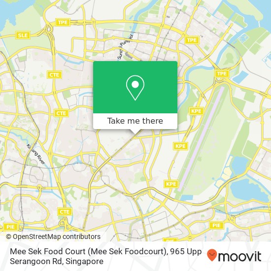 Mee Sek Food Court (Mee Sek Foodcourt), 965 Upp Serangoon Rd map