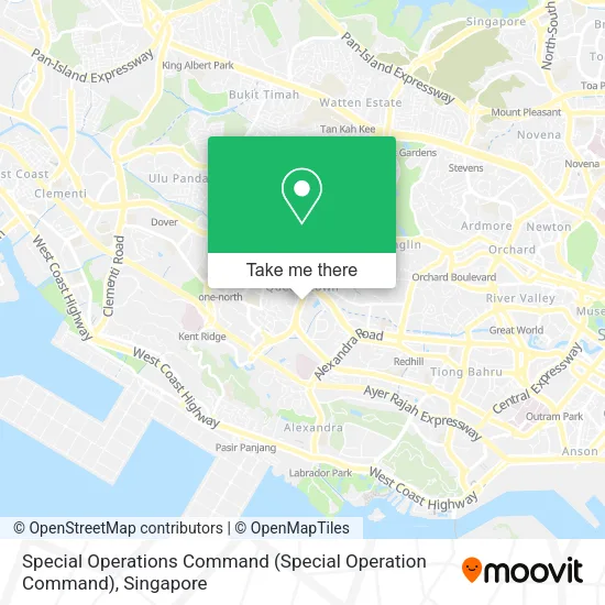 Special Operations Command (Special Operation Command) map