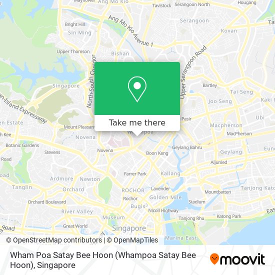 Wham Poa Satay Bee Hoon (Whampoa Satay Bee Hoon)地图