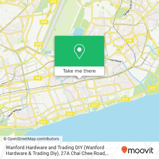 Wanford Hardware and Trading DIY (Wanford Hardware & Trading Diy), 27A Chai Chee Road地图