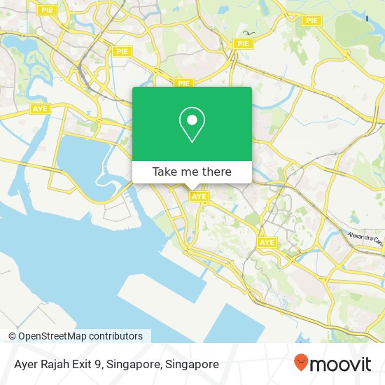 Ayer Rajah Exit 9, Singapore map