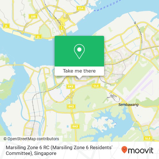 Marsiling Zone 6 RC (Marsiling Zone 6 Residents' Committee)地图