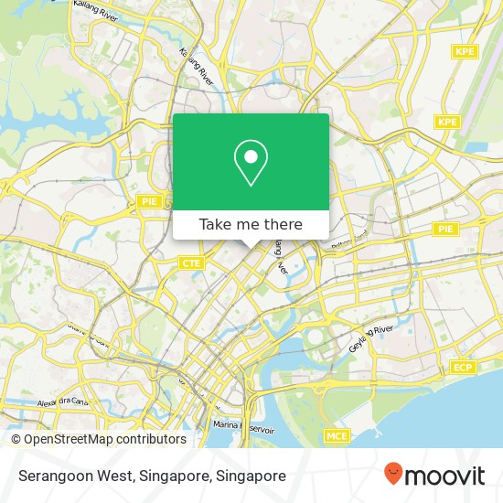 Serangoon West, Singapore地图