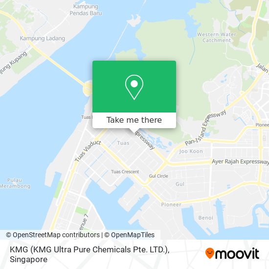 KMG (KMG Ultra Pure Chemicals Pte. LTD.) map