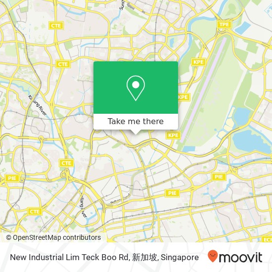 New Industrial Lim Teck Boo Rd, 新加坡 map