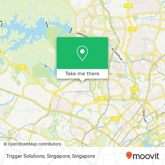 Trigger Solutions, Singapore map