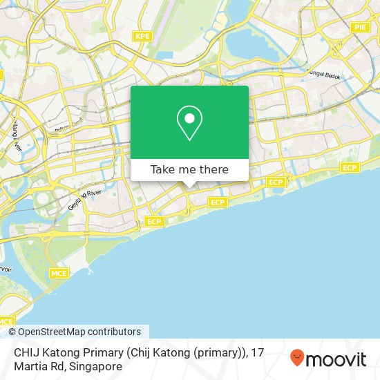 CHIJ Katong Primary (Chij Katong (primary)), 17 Martia Rd map