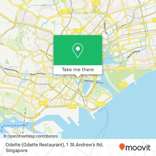 Odette (Odette Restaurant), 1 St Andrew's Rd map