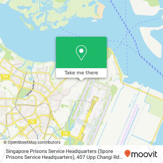 Singapore Prisons Service Headquarters (Spore Prisons Service Headquarters), 407 Upp Changi Rd N map