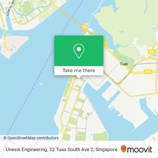 Unesis Engineering, 32 Tuas South Ave 2地图