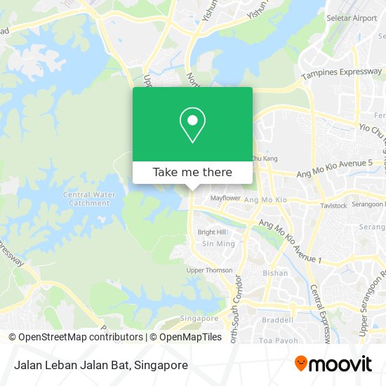 Jalan Leban Jalan Bat map