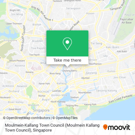 Moulmein-Kallang Town Council地图