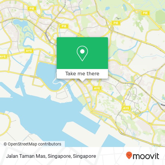 Jalan Taman Mas, Singapore map