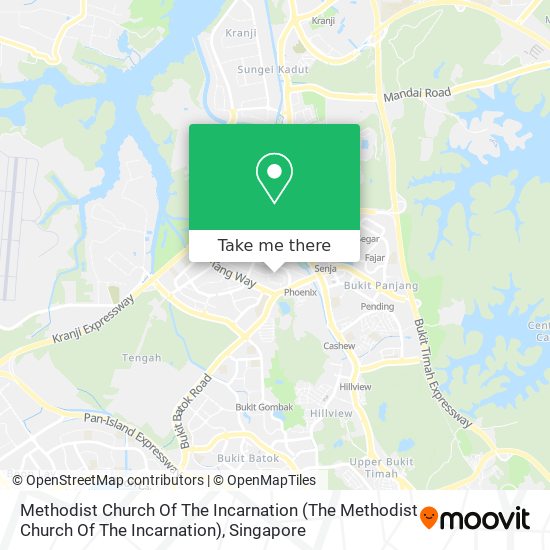 Methodist Church Of The Incarnation map