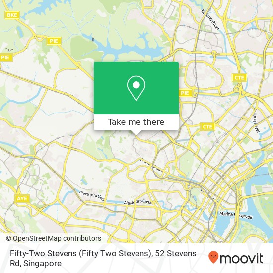 Fifty-Two Stevens (Fifty Two Stevens), 52 Stevens Rd map